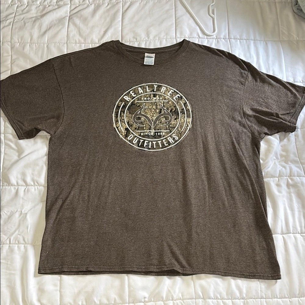 Delta Brown Short Sleeve Tees with Logo Design
